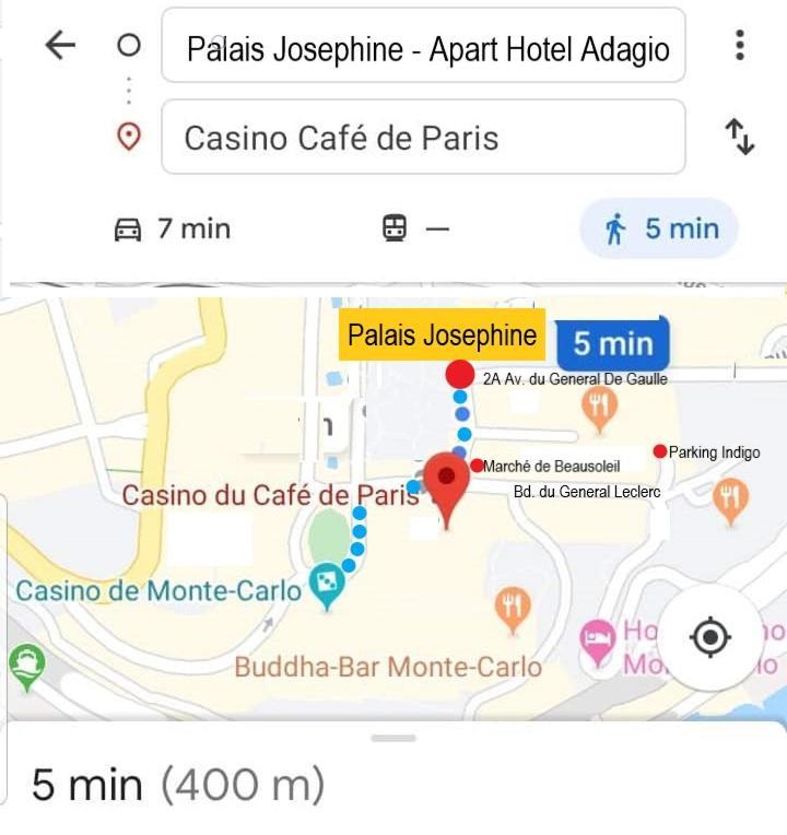 Monaco A 300M Du Casino - Grand Studio Avec Piscine ボーソレイユ エクステリア 写真